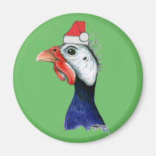 Guinea Santa Claus Magnet