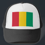 guinea trucker hat<br><div class="desc">Flag of Guinea. The flag of Guinea was adopted on 10 November 1958. The colours of the flag were adapted from those of the Rassemblement Democratique Africaine, the dominant movement at the time of independence. The colours were in turn derived from those of Ghana, which had first adopted them in...</div>