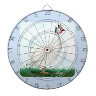 Guinea White Dartboard