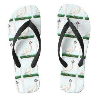 Guinea White Jandals
