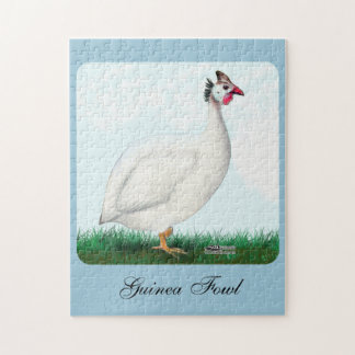 Guinea White Jigsaw Puzzle