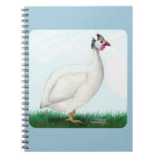 Guinea White Spiral Notebook
