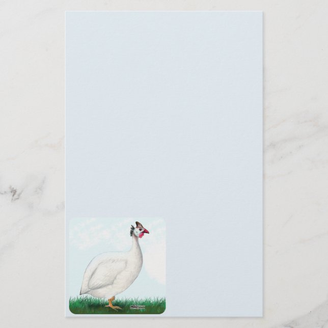Guinea White Stationery (Front)