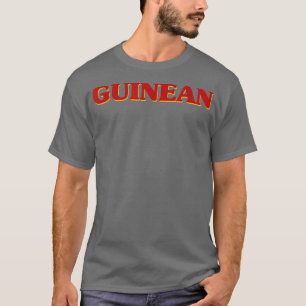 Guinean DNA Roots Aesthetic Nationality Pride Heri T-Shirt
