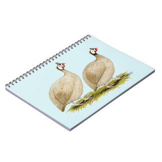 Guineas Buff Dundotte Fowl Spiral Notebook