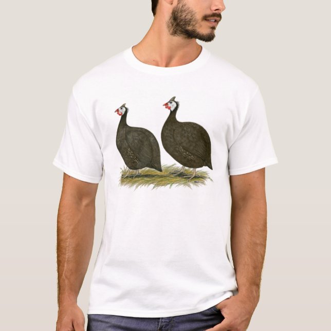 Guineas:  Chocolate T-Shirt (Front)