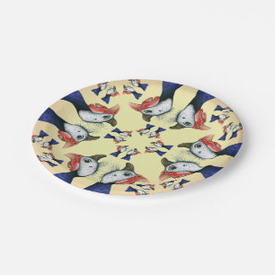Guineas Everywhere! Paper Plate