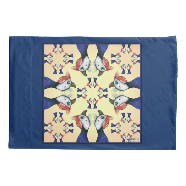 Guineas Everywhere! Pillowcase (Back)