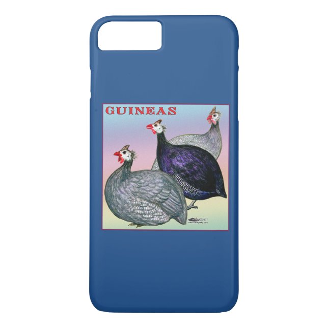 Guineas Three Fowl Case-Mate iPhone Case (Back)