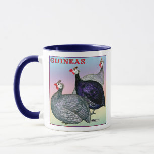 Guineas Three Fowl Mug