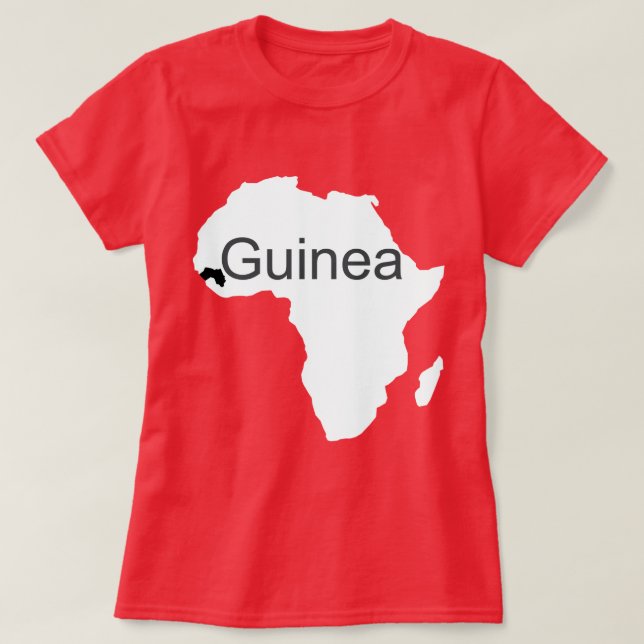 Guinee Conakry T-Shirt (Design Front)