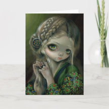 "Guinevere Had Green Eyes" Greeting Card