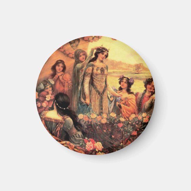 Guinevere in Camelot Magnet (Front)