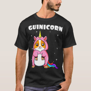 Guinicorn Guinea Pig White Unicorn Mystical Horse T-Shirt