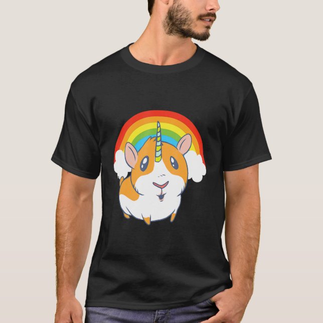 Guinicorn Unicorn Guinea Pigs Mum Animal  Rodent T-Shirt (Front)