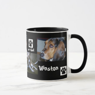 Guinness and Winston Mug