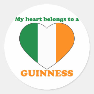 Guinness Classic Round Sticker