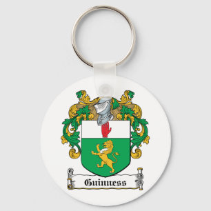Guinness Family Crest Key Ring