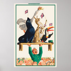 Guinness Poster Print  John Gilroy Vintage Irish