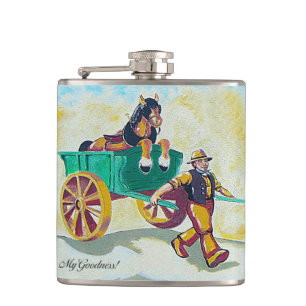 Guinness Vinyl Wrapped Flask