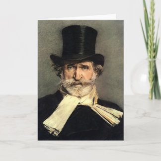 Guiseppe Verdi - Maestro of Italian Opera Card