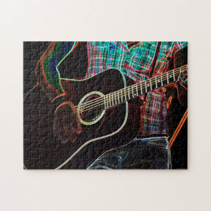 Guitar 1 11x14 252pc jpcn jigsaw puzzle
