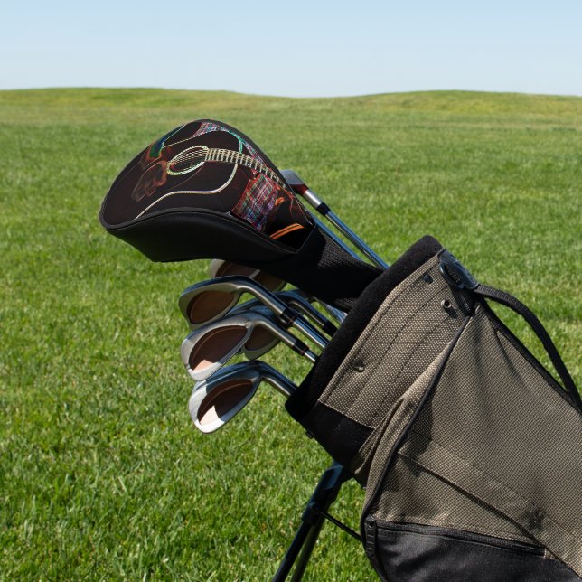 Guitar 1 dccn golf head cover (In Situ)