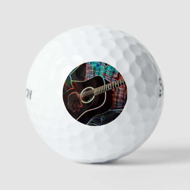 Guitar 1 ssf gbcna golf balls (Front)