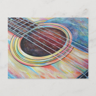 Guitar 2 postcard