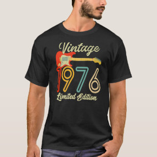 Guitar 46 Year Old Vintage 1976 T-Shirt