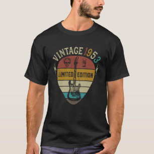 Guitar 70th Birthday Best of 1953 T-Shirt
