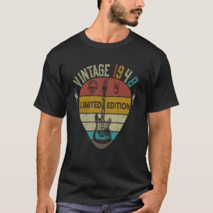 Guitar 75th Birthday Best of 1948 1 T-Shirt