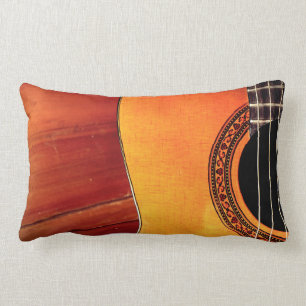 Guitar Acoustic Musical Instrument Lumbar Cushion