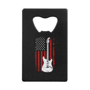 Guitar American US Flag Music Player Electric Guit