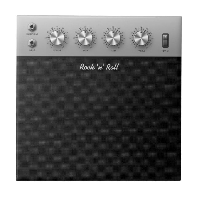 Guitar Amplifier Tile (Front)