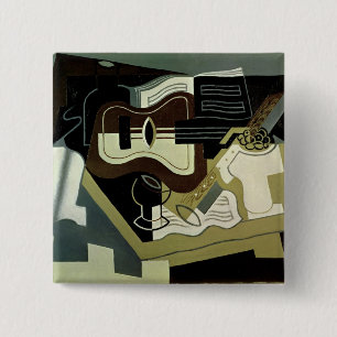Guitar and Clarinet, 1920 15 Cm Square Badge