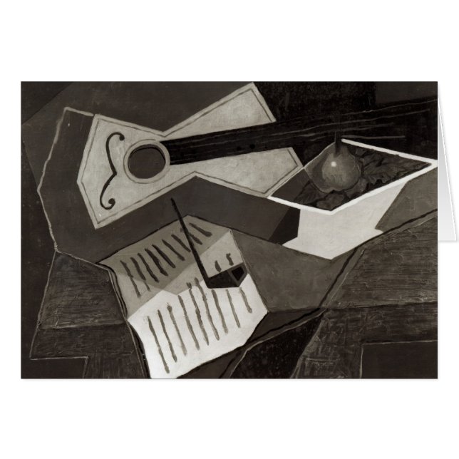 Guitar and Fruit bowl, 1926 (Front Horizontal)