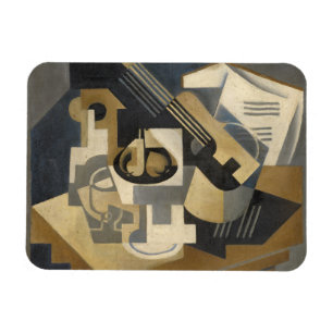 Guitar and Fruit Bowl on a Table, 1918 Magnet