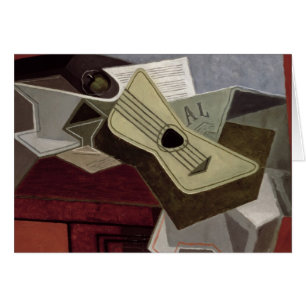 Guitar and Newspaper, 1925