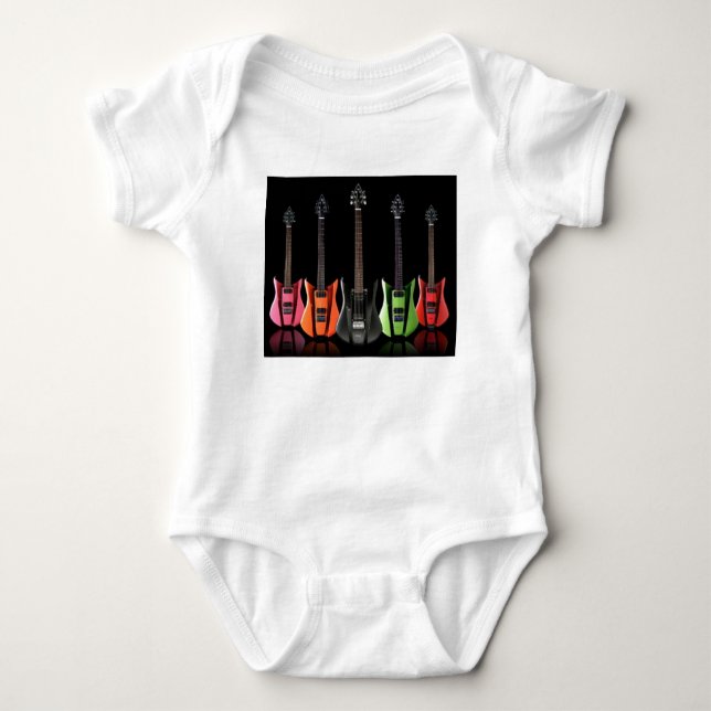 guitar baby bodysuit (Front)