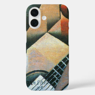 Guitar (Banjo) and Glasses, Juan Gris, Vintage Art iPhone 16 Case