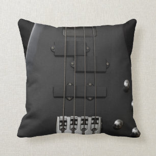 Guitar bass instrument black cushion