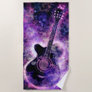 Guitar Beach Towel Your Music