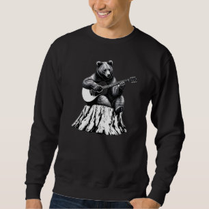 Guitar Bear – Wilderness Guitarist Sweatshirt