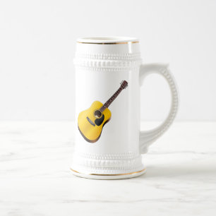 Guitar Beer Stein