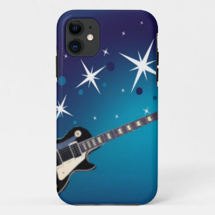 Guitar - blue Case-Mate iPhone case