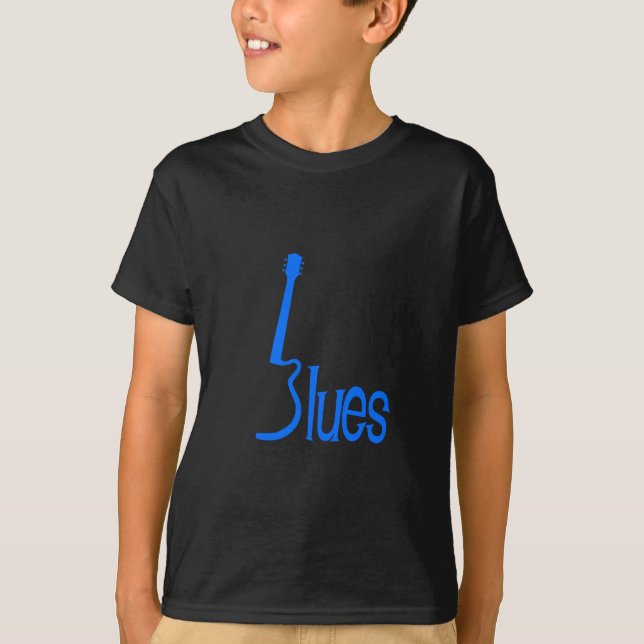 Guitar Blues T-Shirt (Front)