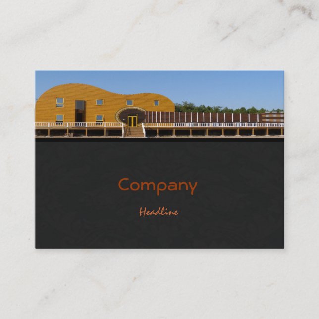 Guitar Building Business Card (Front)