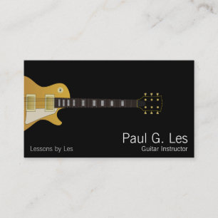 Guitar Business Card