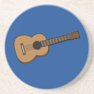 Guitar Cartoon Coaster